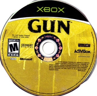 Gun (USA) Game Disc